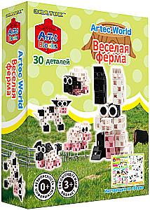ARTEC World Constructor - Happy Farm, 30 pieces