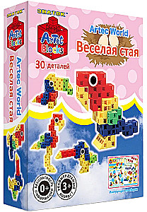 ARTEC World Constructor - Happy Flock, 30 pieces