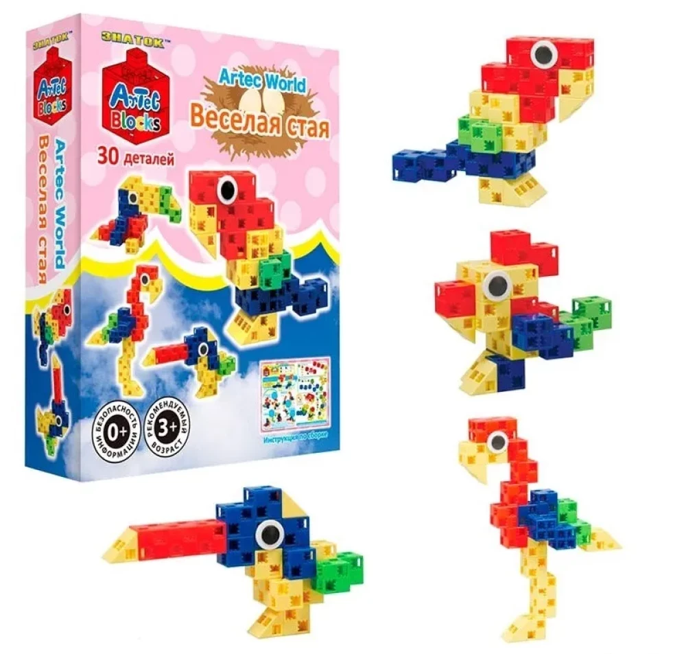 ARTEC World Constructor - Happy Flock, 30 pieces