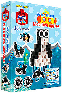 Artec World Constructor - Sea Friends, 30 Pieces