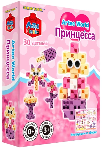 ARTEC World Constructor - Princess, 30 pieces