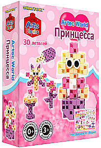 ARTEC World Constructor - Princess, 30 pieces