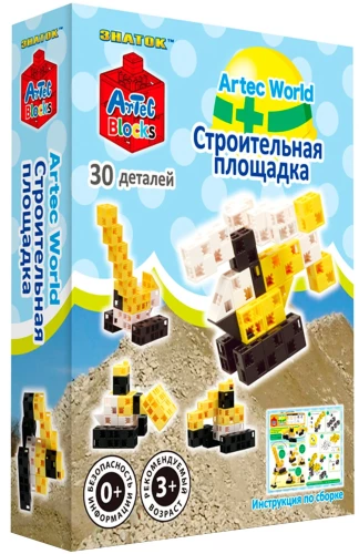 ARTEC World Constructor - Construction Site, 30 pieces