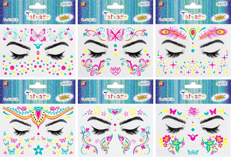 Светящиеся в темноте тату - Make up