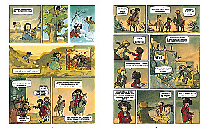 Burza. Grafika na podstawie dzieła Emily Brontë