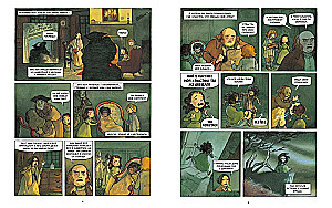 Burza. Grafika na podstawie dzieła Emily Brontë