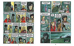 Burza. Grafika na podstawie dzieła Emily Brontë