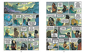 Burza. Grafika na podstawie dzieła Emily Brontë