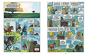Burza. Grafika na podstawie dzieła Emily Brontë