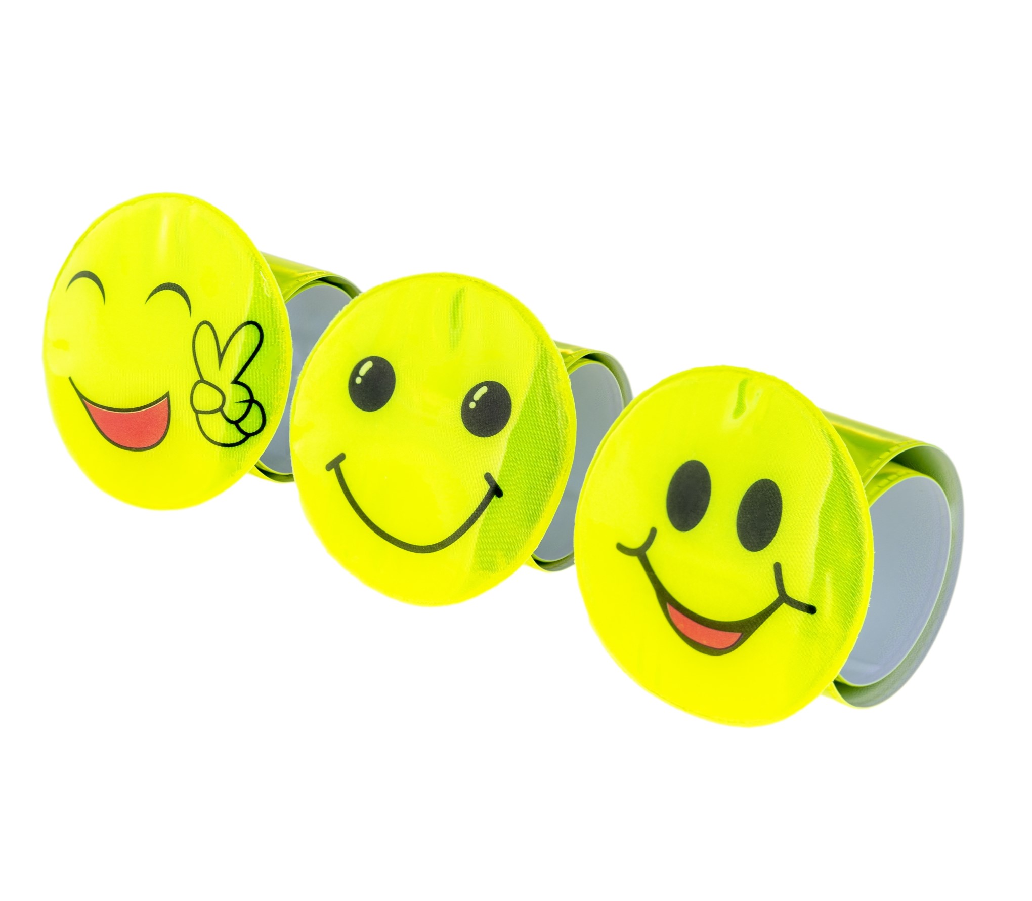 Atstarojošās lentes ar smaidiem (3x22cm)