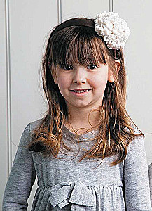 Little Flowers for Girls. Headwear for Little Princesses. Crocheting