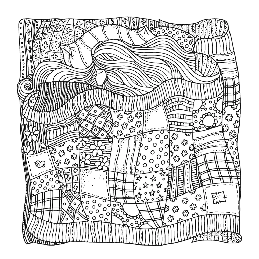 Coloring book for working with Hygge markers (cacti)
