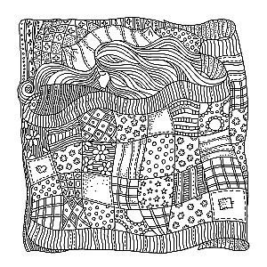 Coloring book for working with Hygge markers (cacti)