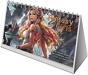 Fantasy Girls Planner (with a red-haired girl)