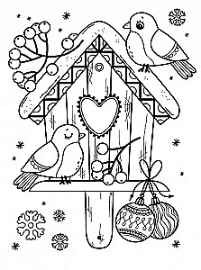 Art Coloring Book for New Year. Issue 4. Christmas Ornaments