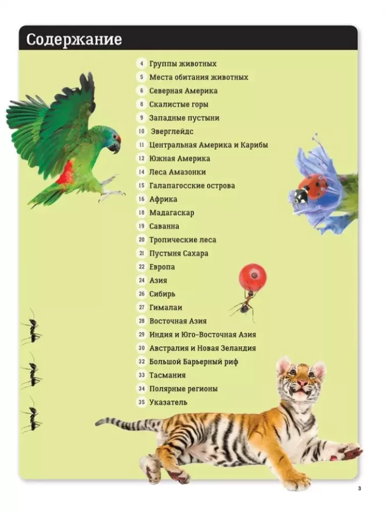 Children's Atlas. Animals of the World