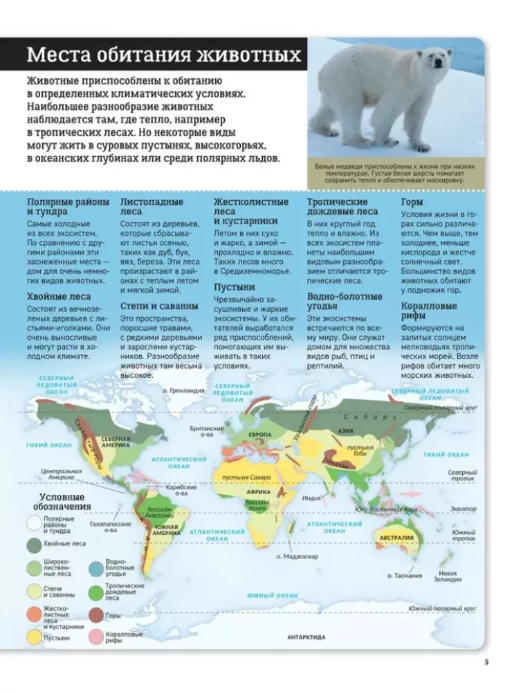 Children's Atlas. Animals of the World