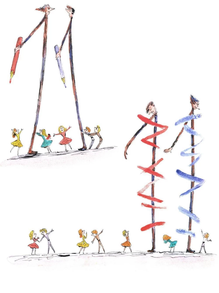 From one to ten. Cheerful counting