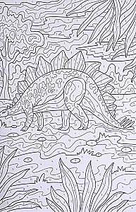 Paint by Numbers - The World of Dinosaurs