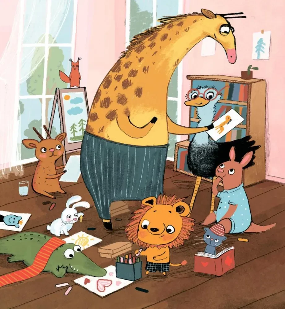 Mom, Read! No! Stubborn Hippo Plush