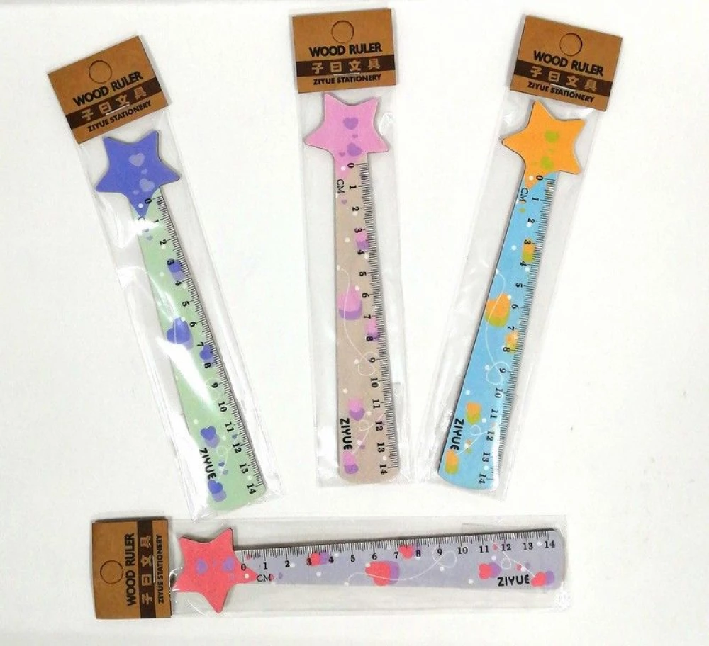 Wooden Ruler (14 cm)