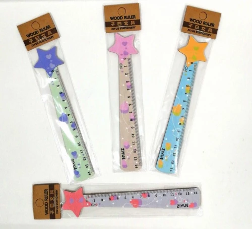 Wooden Ruler (14 cm)