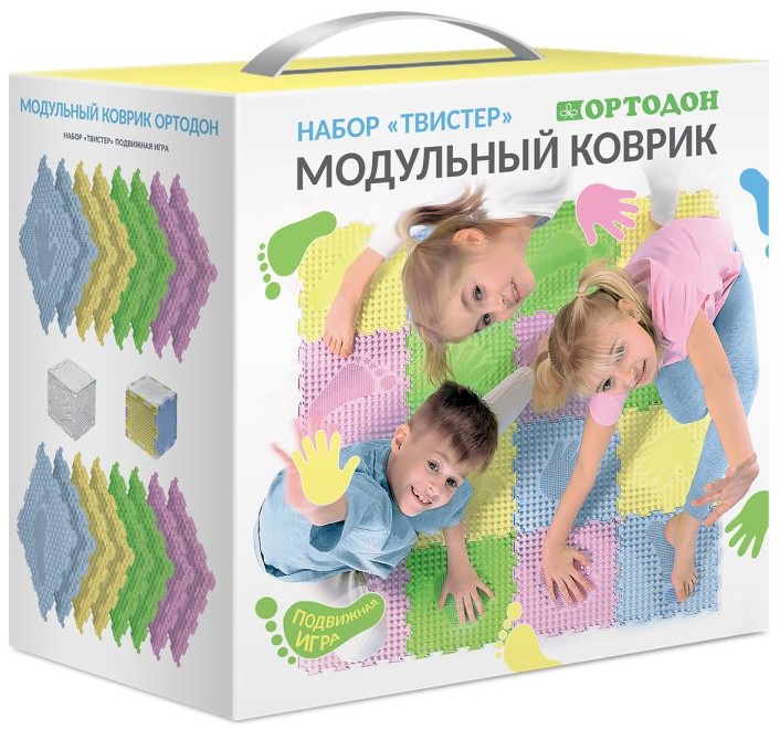 Modulāro paklāju komplekts - Twister
