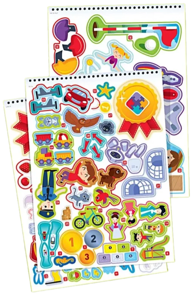 I Can! Set of 7 Workbooks. Series for 3-4 Years (in a Cardboard Box)