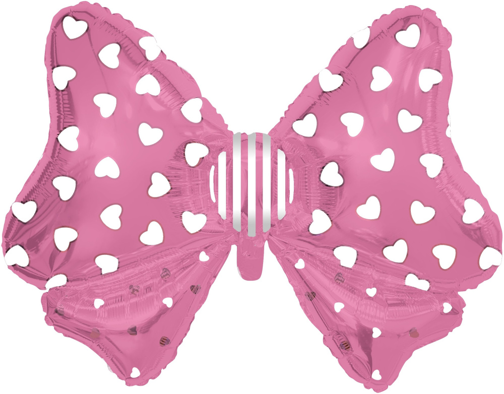 Foil Balloon - Bow. Flamingo