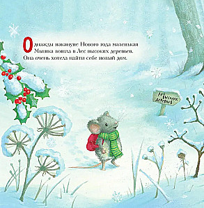New Year's house for the Mouse