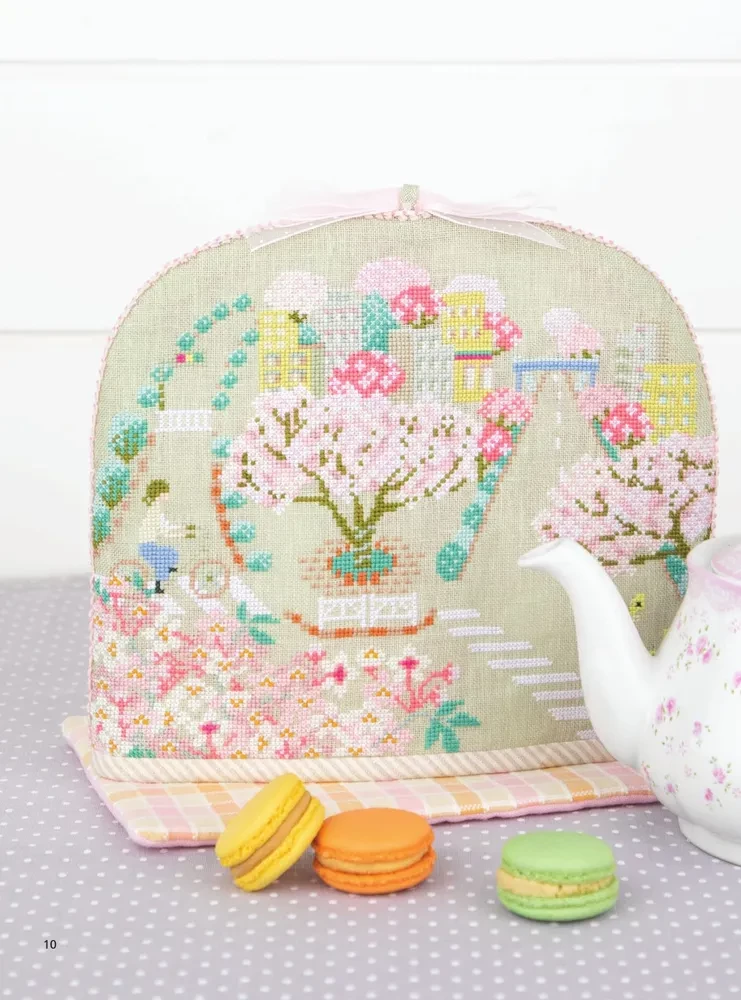Slow Cross-Stitch Embroidery. The Little Joys of Every Day