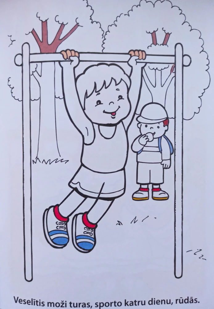 Coloring Book - Health