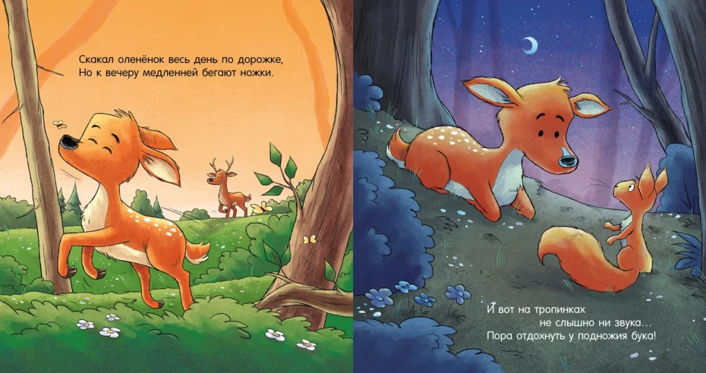 Dobranoc, leśne zwierzęta!