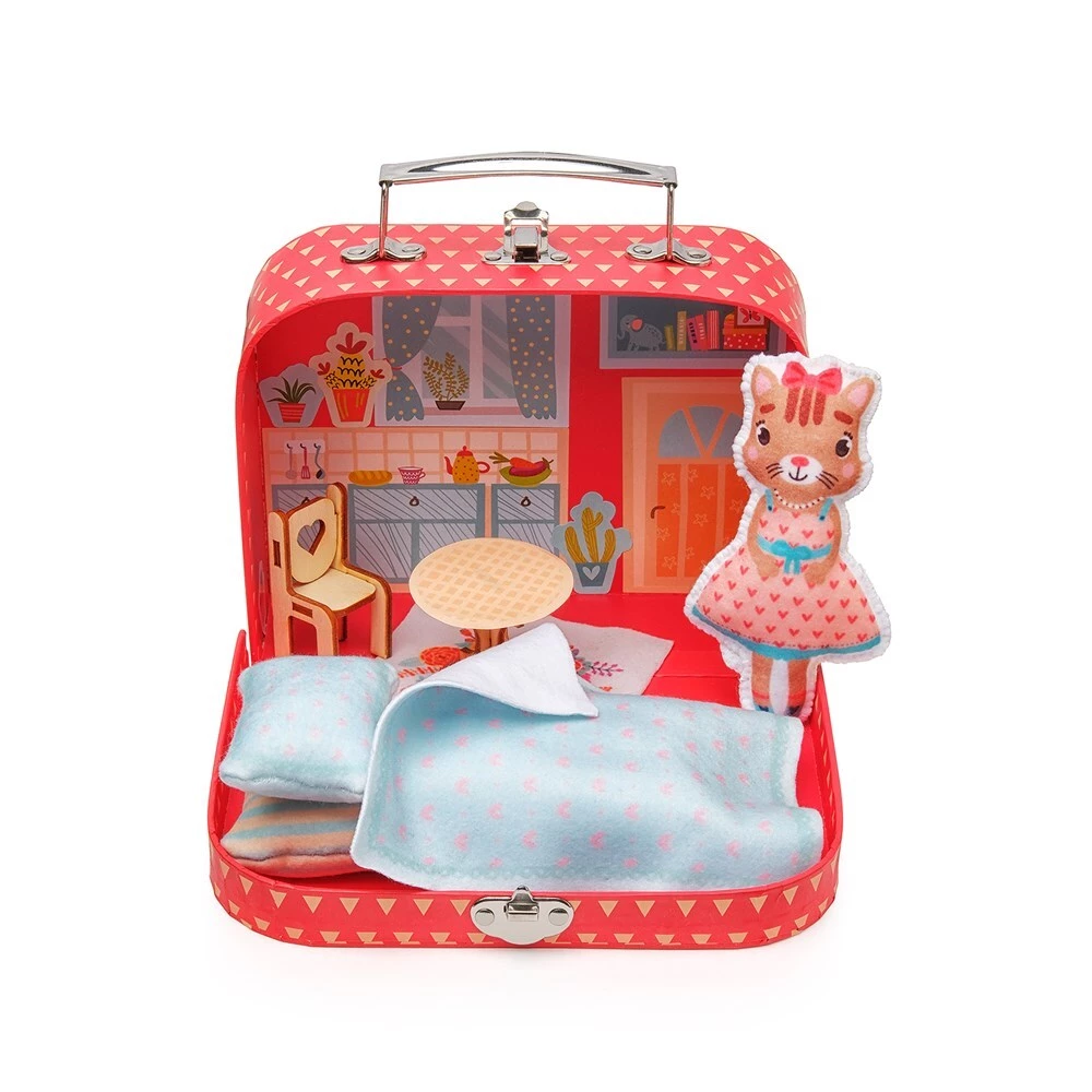Creative Play Set for Children - My Cozy House. Cat