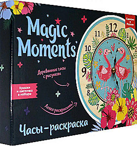 Creative Kit - Clock Painting. Flamingo