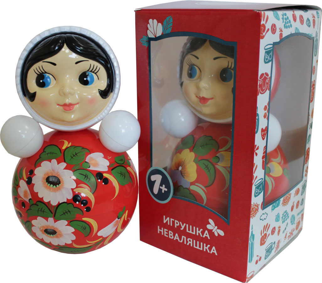 Roly-Poly Toy - Painted Doll