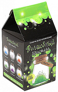 Crystal Growing Kit - Crystal with a Wish for Health. Green