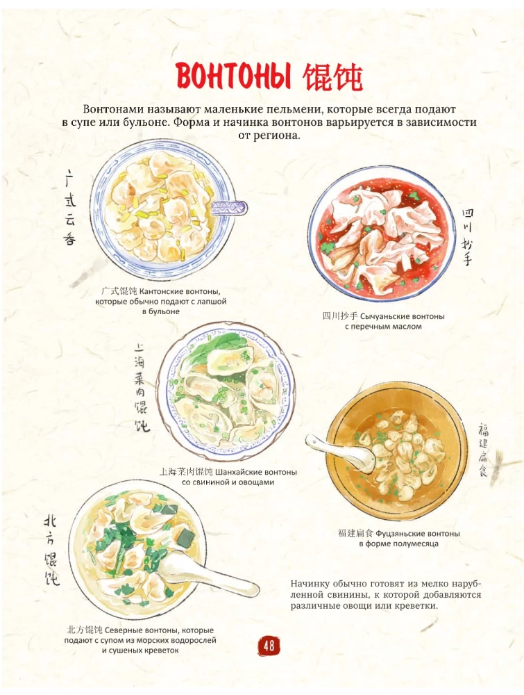Chinese Cuisine in Illustrations