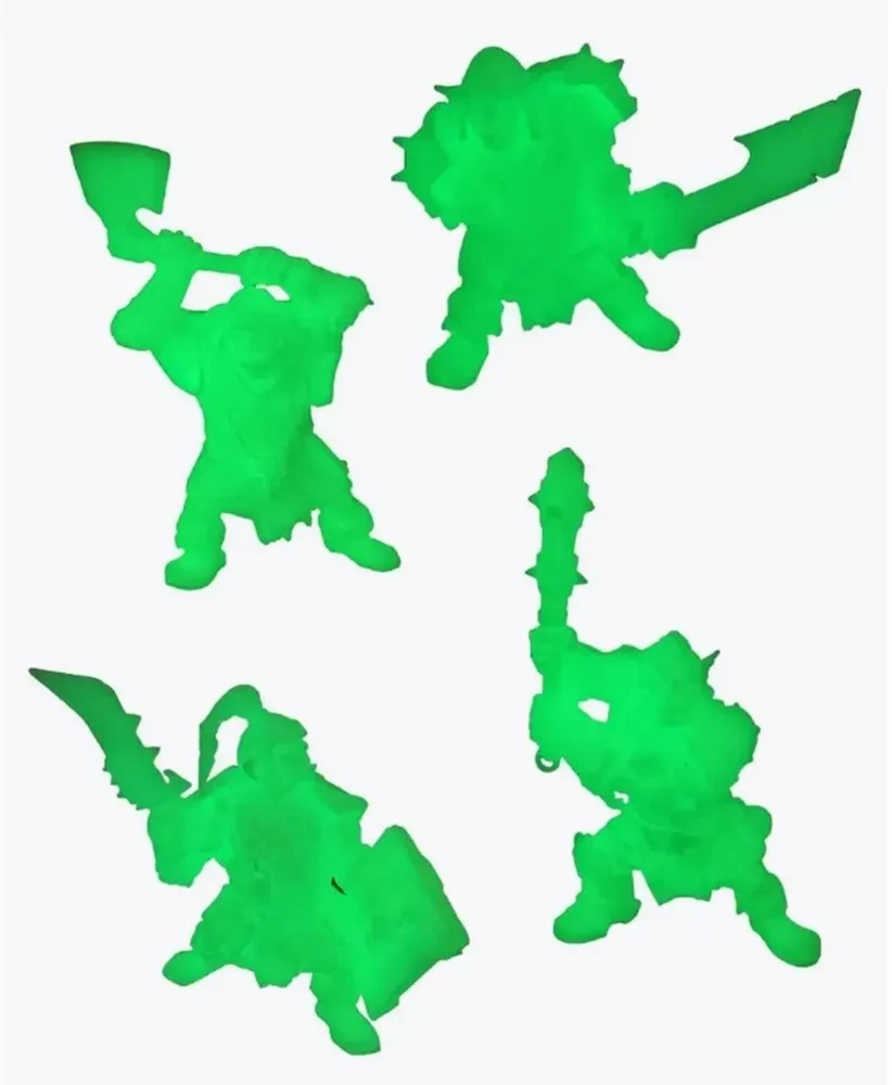 Set of Glowing Soldiers - Orcs
