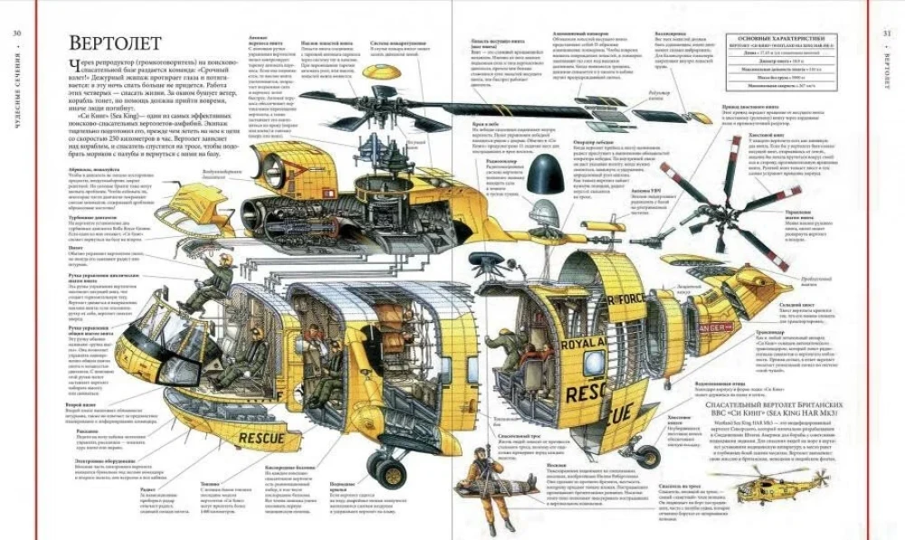 Wonderful Sections. 18 Buildings and Mechanisms in Cross-Section