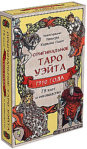 Originales Tarot de Waite von 1910 (78 Karten und Anleitung in einer Box)