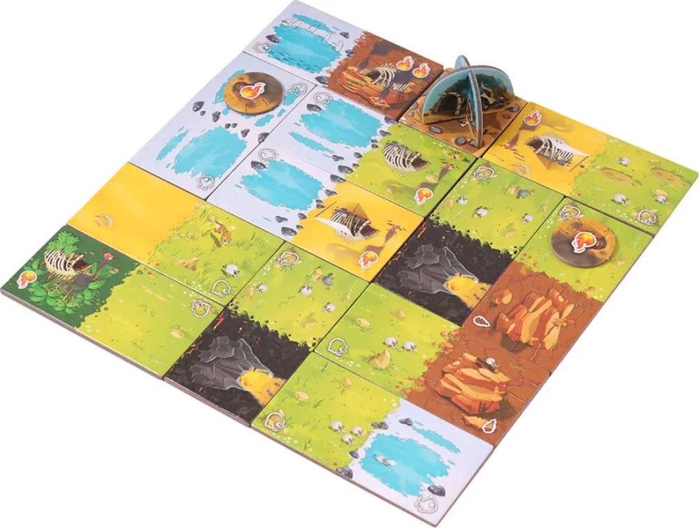 Board Game - Patchwork Kingdom. Origins