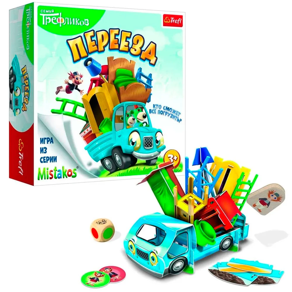 Board game - Relocation. The Treflikov Family