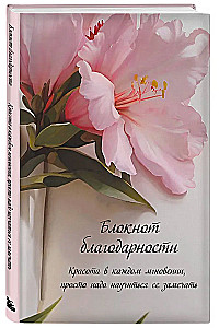 Блокнот благодарности. Красота в каждом мгновении, просто надо научиться ее замечать