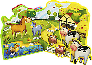 Book with Soft Puzzles. Whose Baby Is Whose