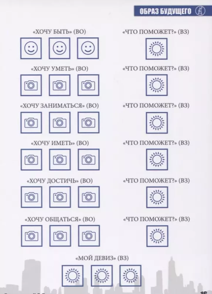 MAC Techniques. Teenagers: Metaphorical cards in the work of a psychologist. Set of MAC techniques in diagrams No. 5