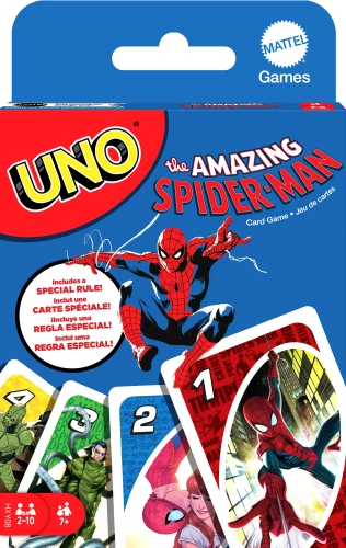 Настольная карточная игра - UNO. Spiderman