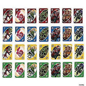 Tabletop card game - UNO. Spiderman