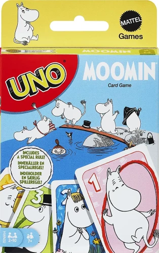 Настольная карточная игра - UNO. Муми-тролль