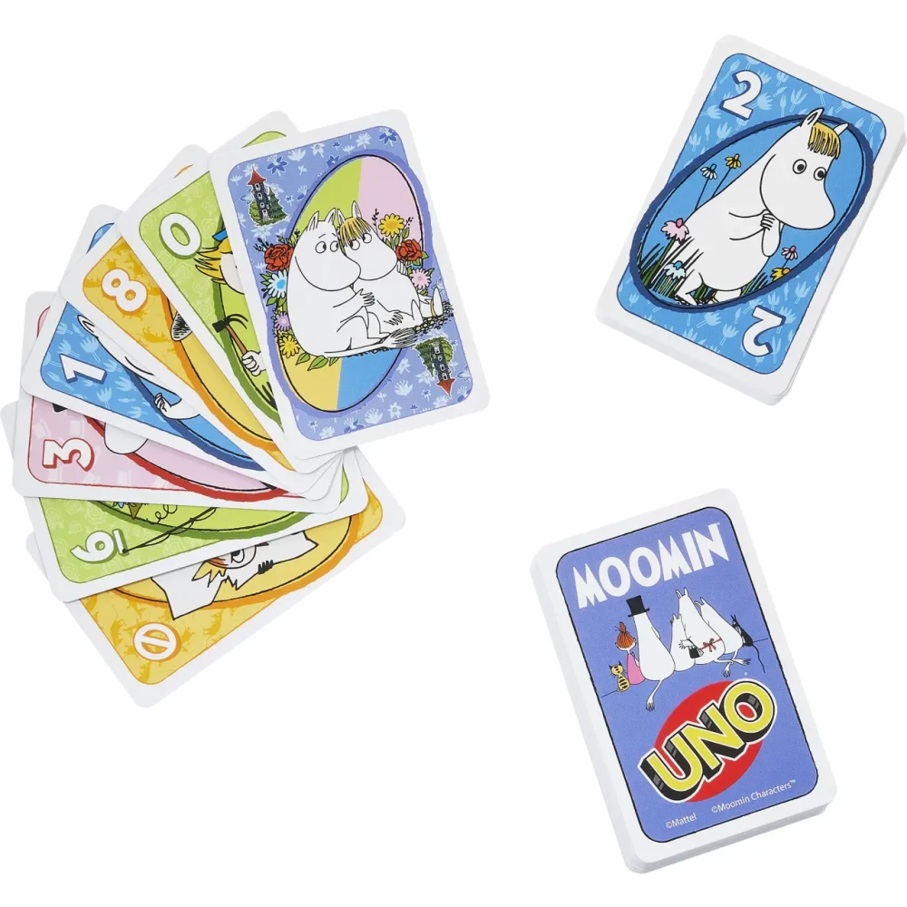 Tabletop Card Game - UNO. Moomin